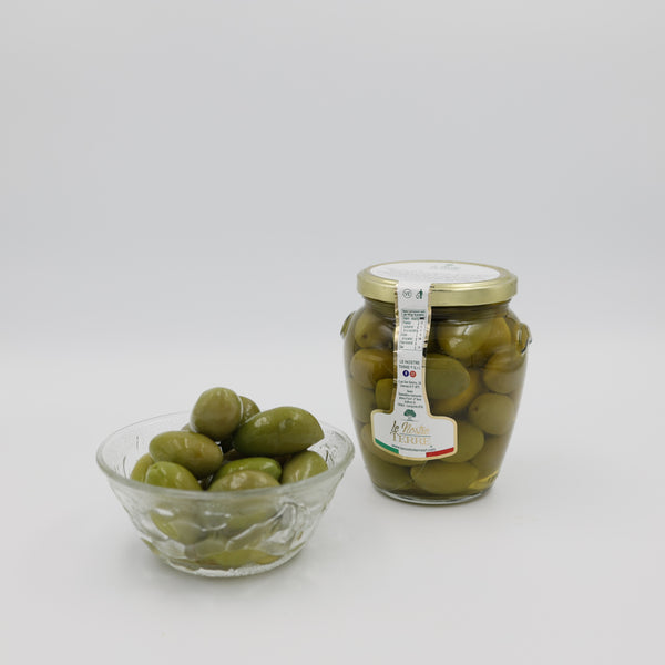 OLIVES 1G "BELLA DI CERIGNOLA" IN BRINE