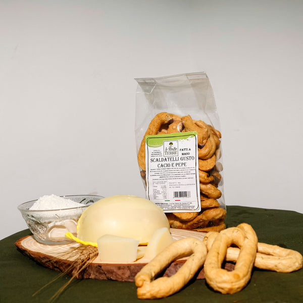 SCALDATELLI MIT KÄSE- UND PFEFFERGESCHMACK