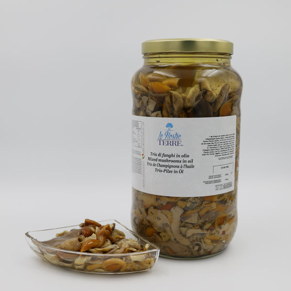 TRIO VON PILZEN IN ÖL